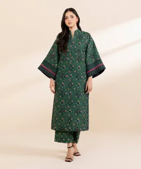 2 Piece - Printed Light Khaddar Suit