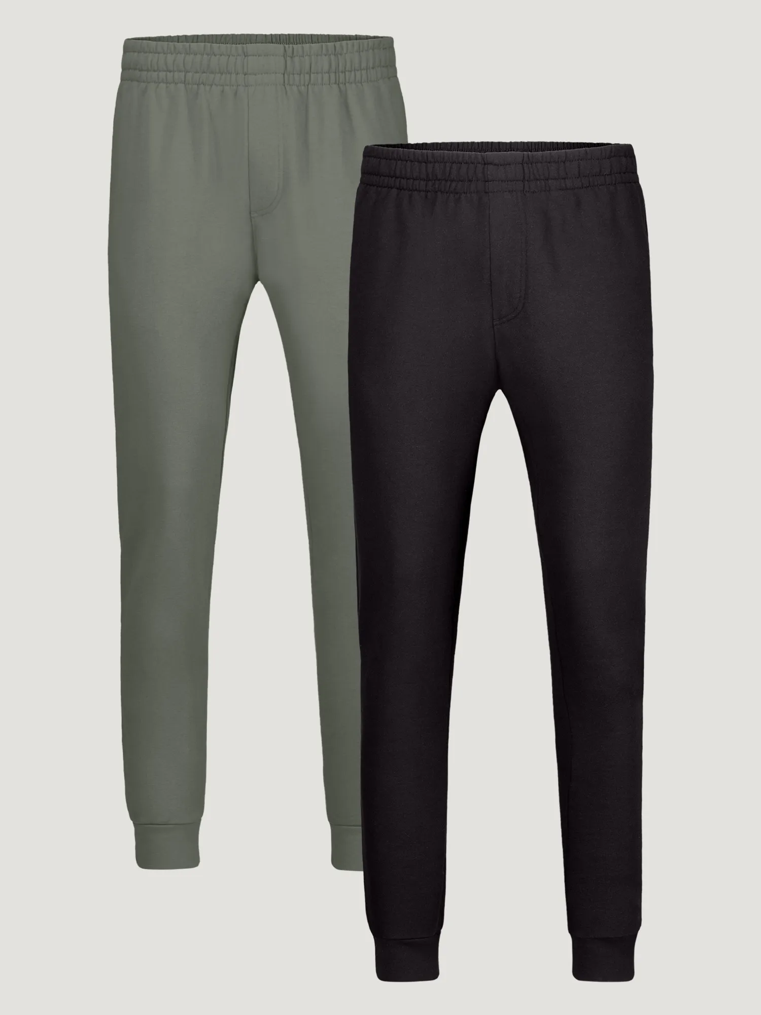 Black   Mercury Green Fleece Sweatpants Foundation 2-Pack