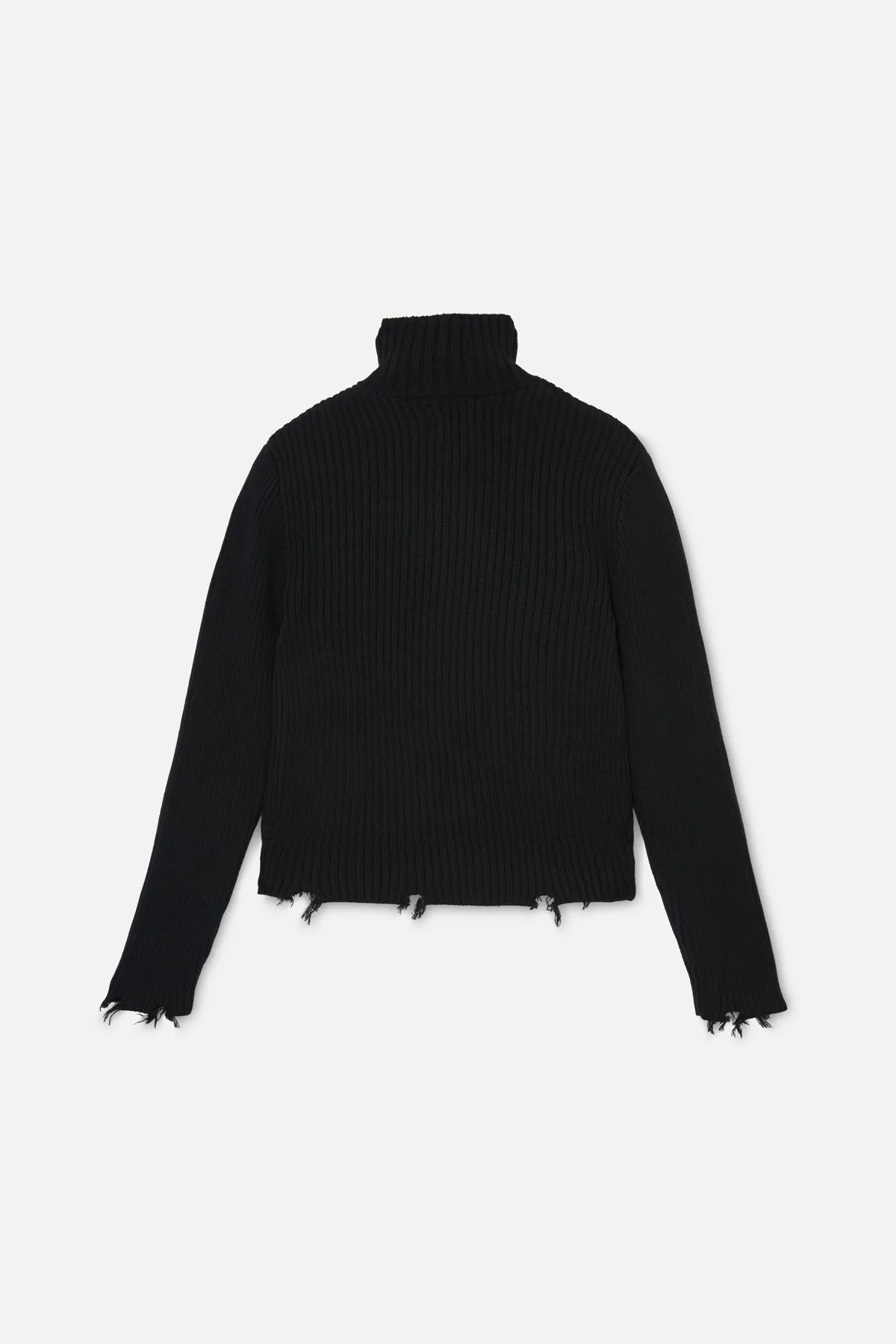 Blackie Dark Zipper Knit