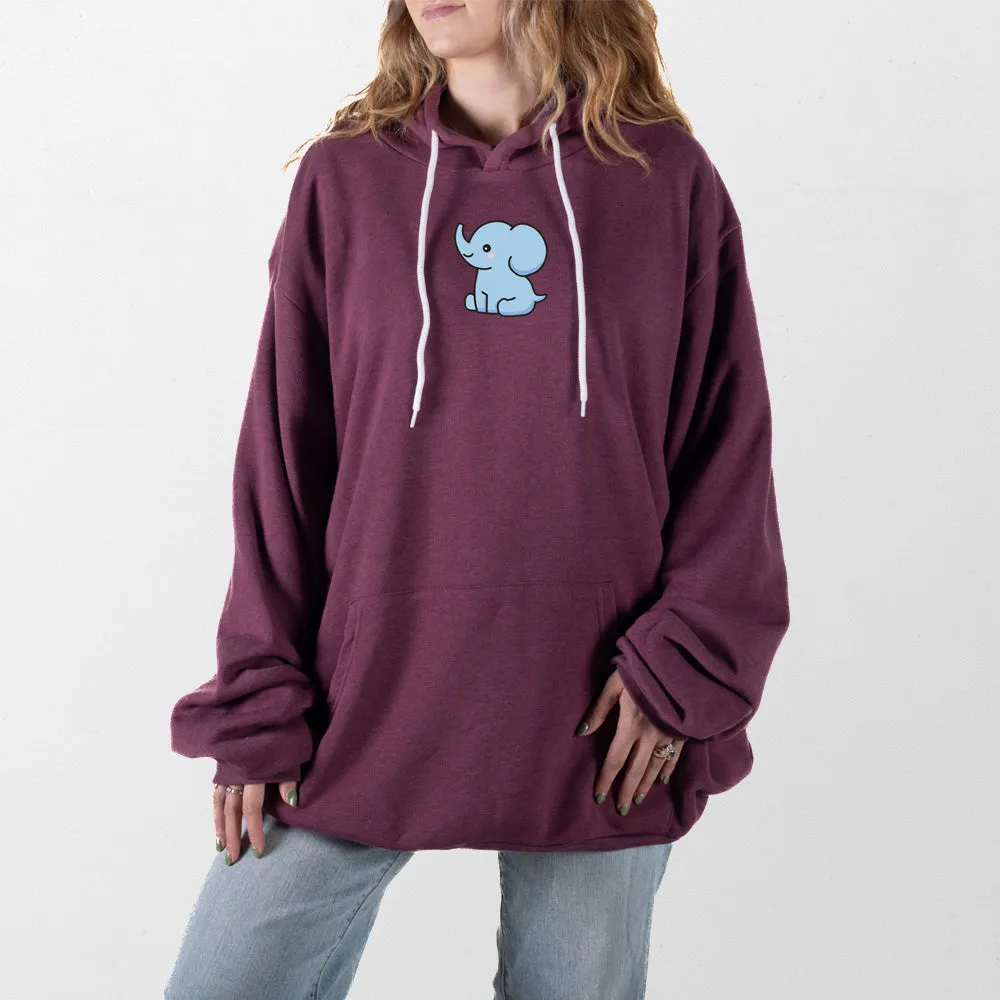 Blue Elephant Giant Hoodie