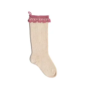 Boho Stocking | Rose