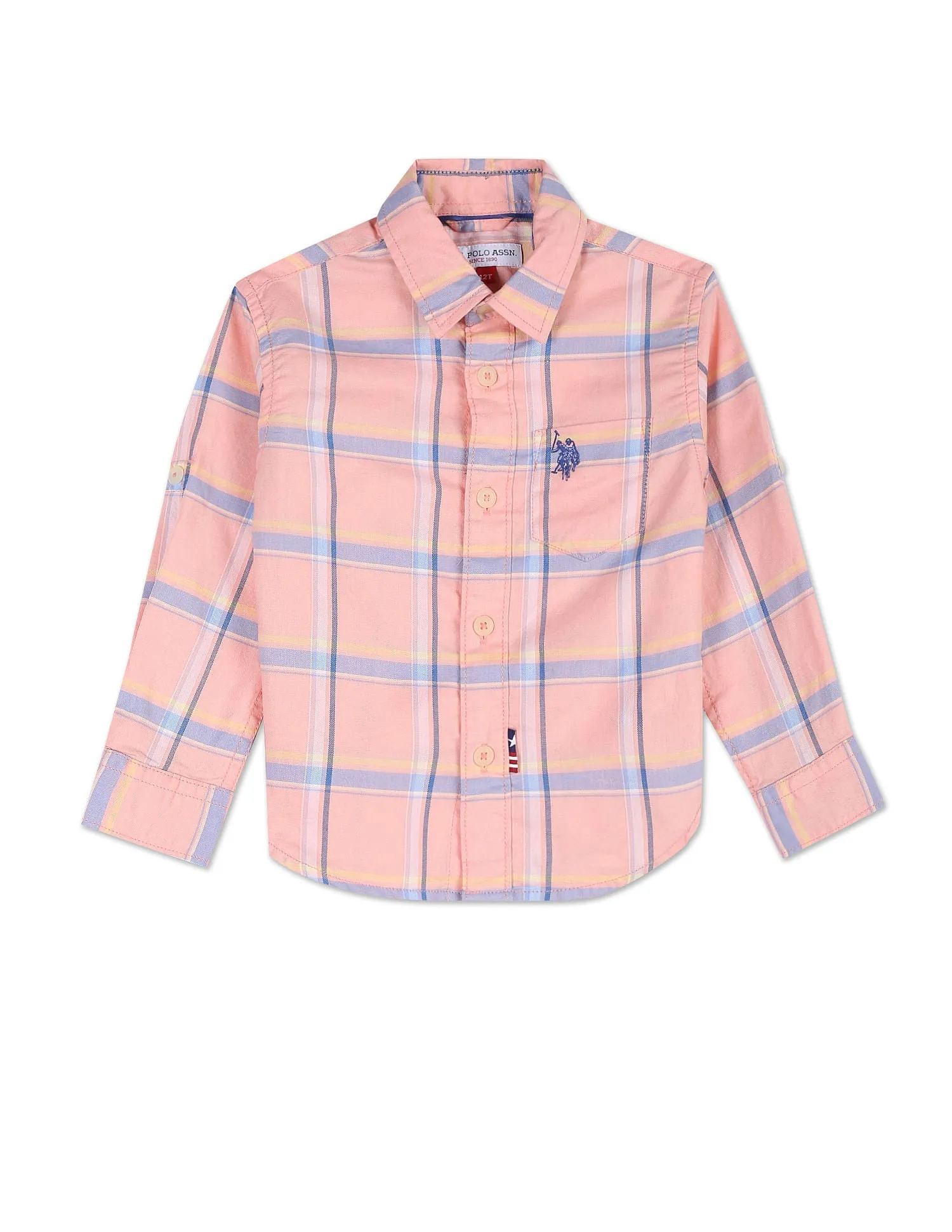 Boys Outdoor Check Oxford Shirt