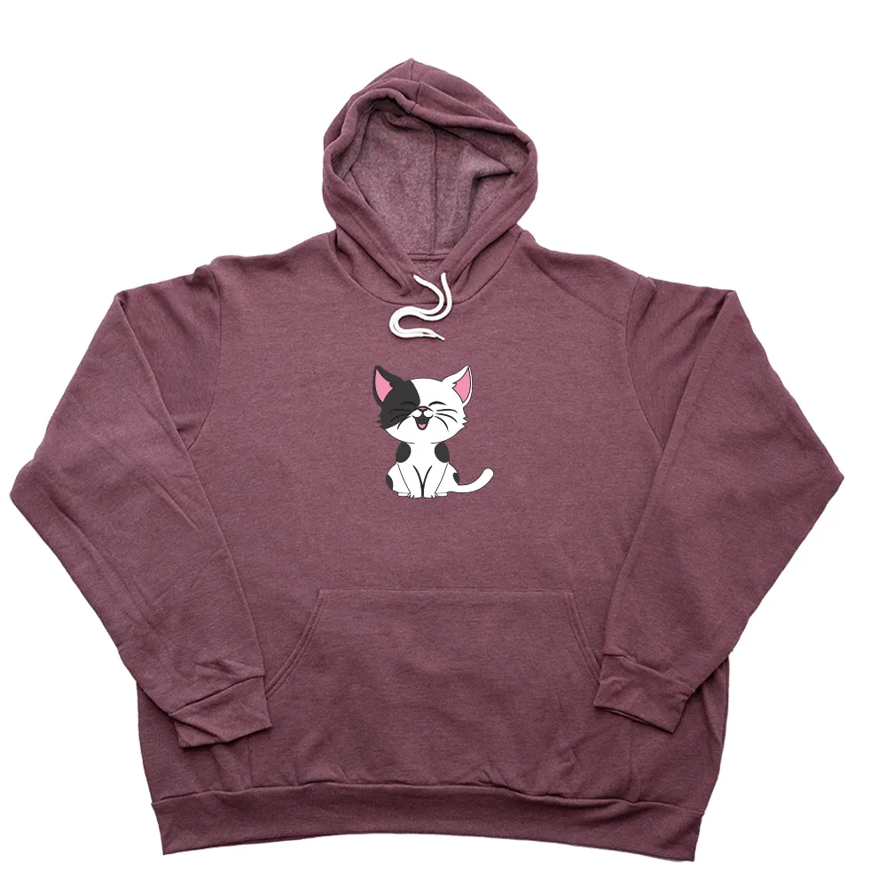 Cartoon Kitty Kid's Giant Hoodie