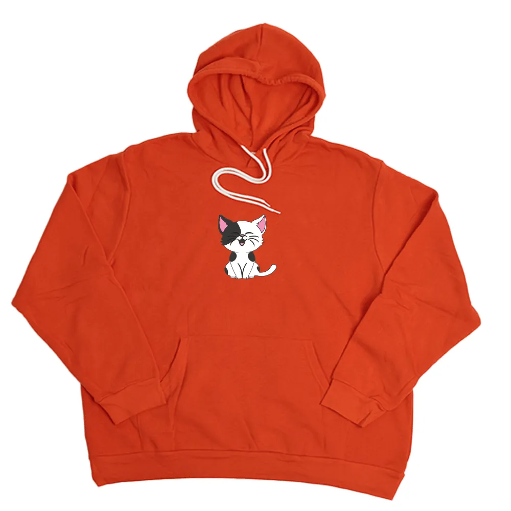 Cartoon Kitty Kid's Giant Hoodie