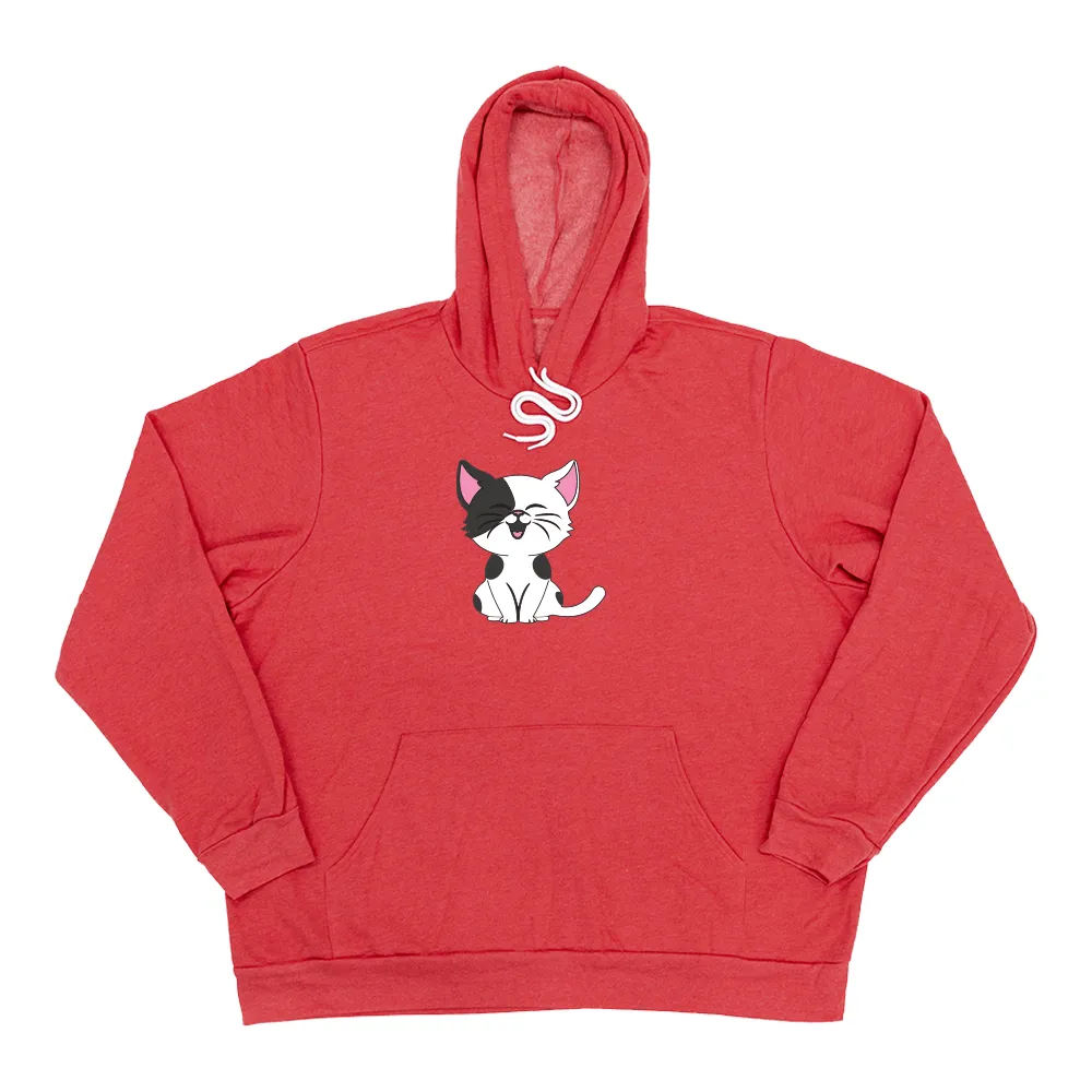 Cartoon Kitty Kid's Giant Hoodie