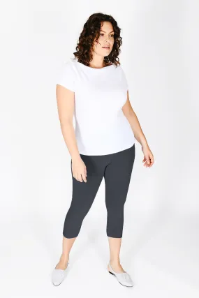 Curve Everyday Cropped Leggings - Odyssey Grey