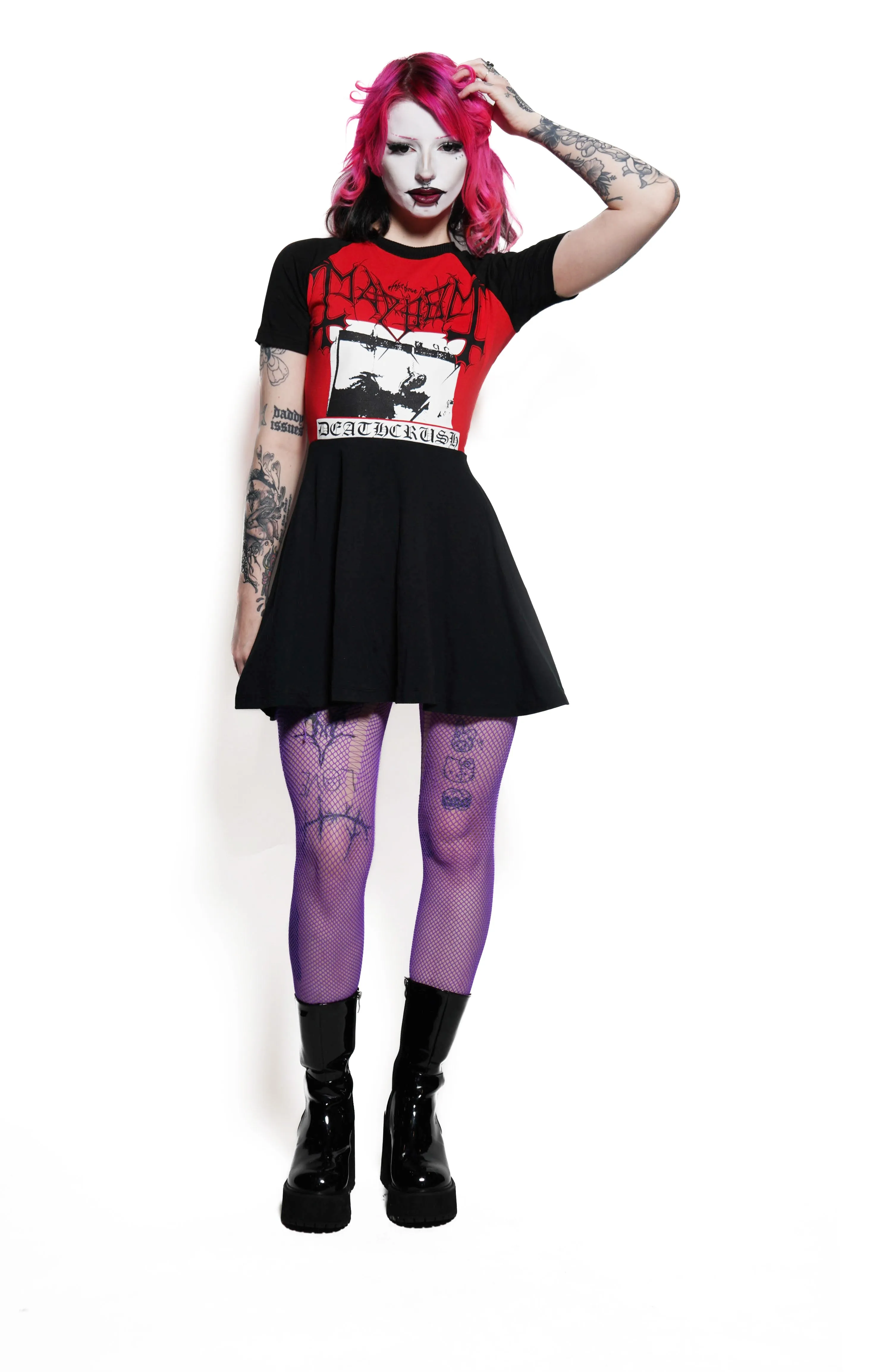 Mayhem (Deathcrush) Baby Doll Dress