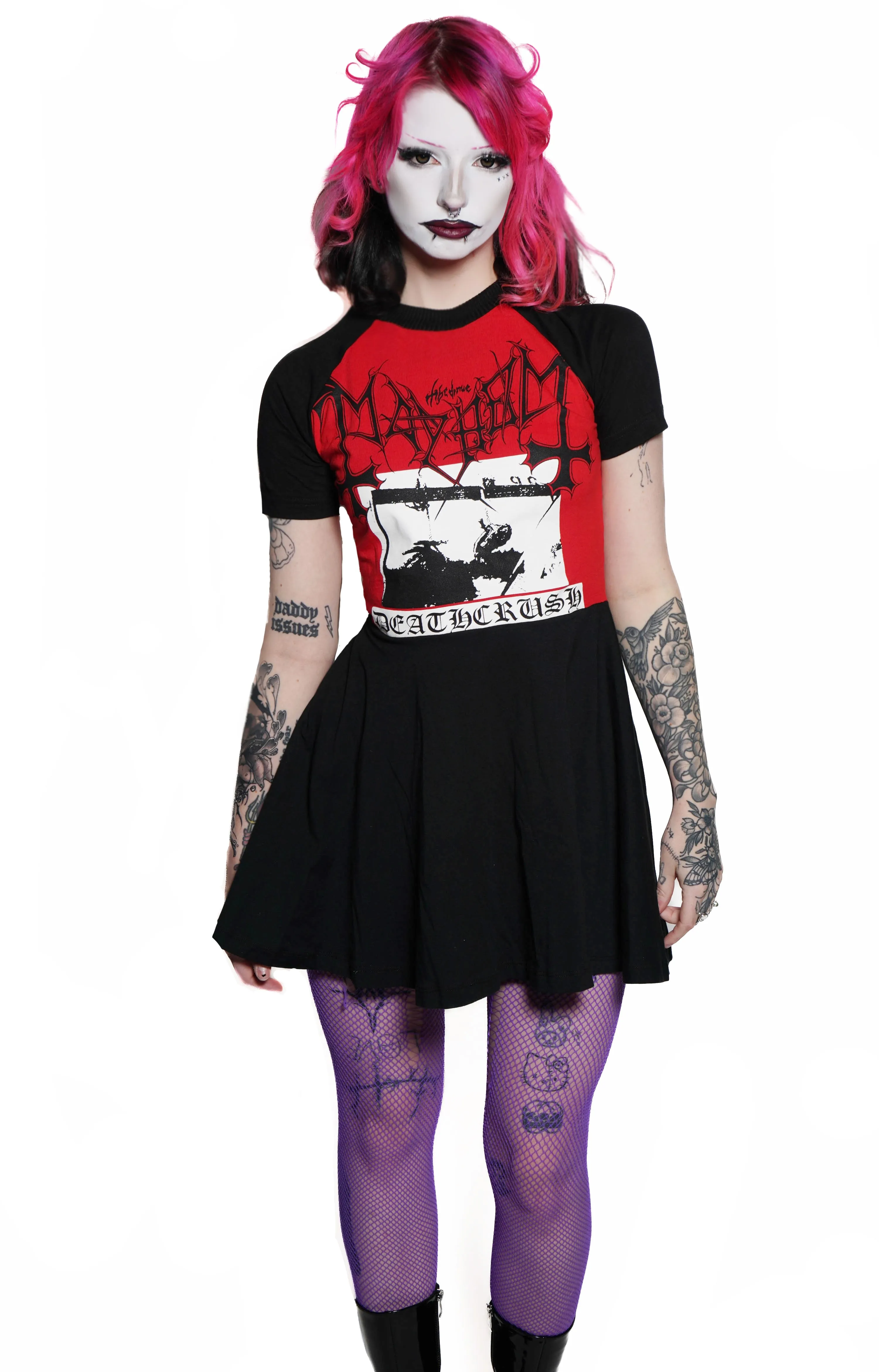 Mayhem (Deathcrush) Baby Doll Dress