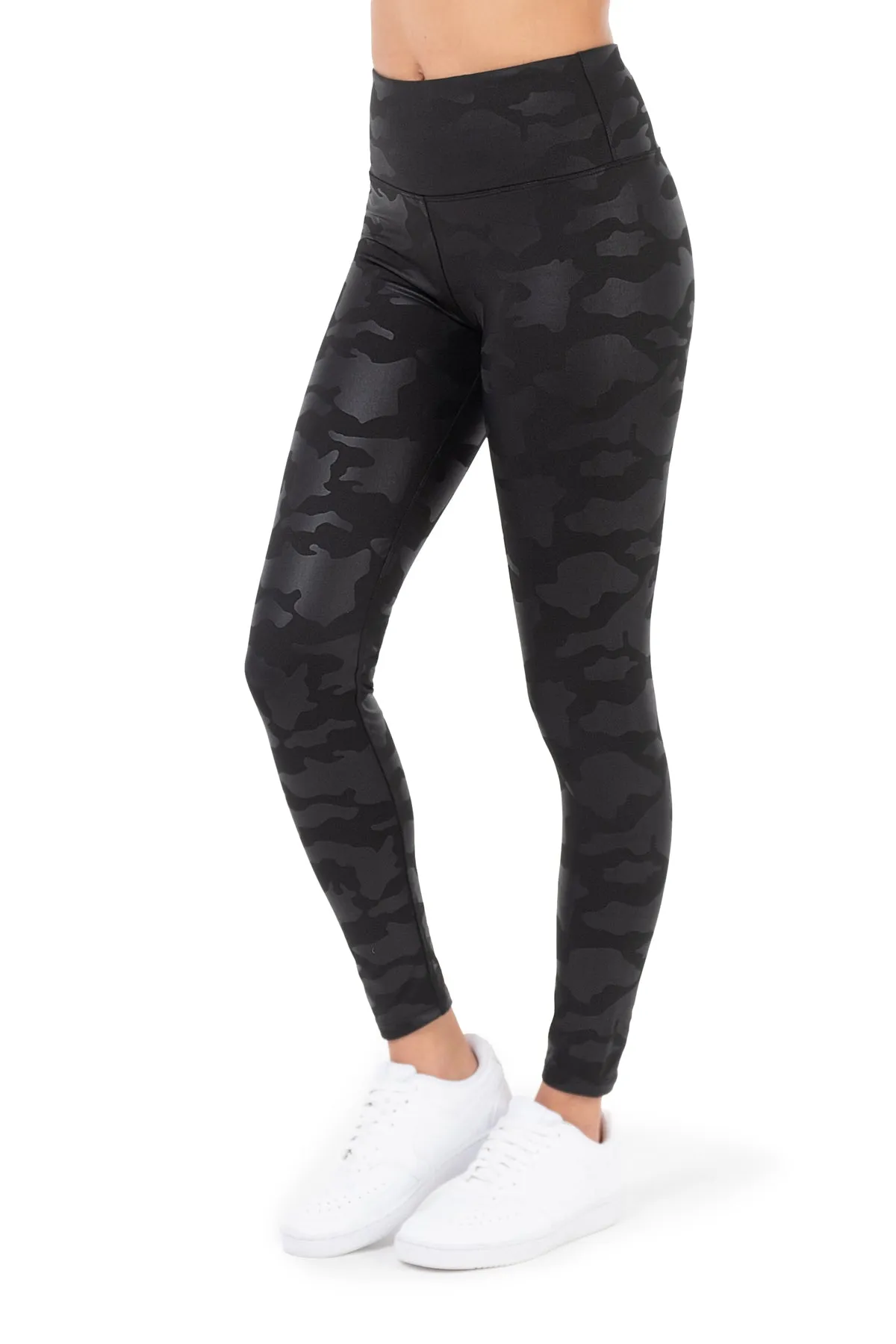 Ultra High-Waist Inner Brushed Printed Leggings